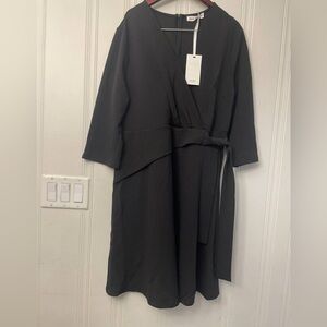 Grace Karin Elegant Black Midi Dress